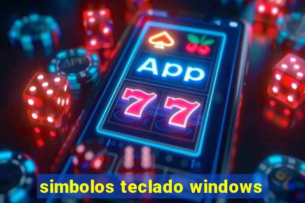 simbolos teclado windows